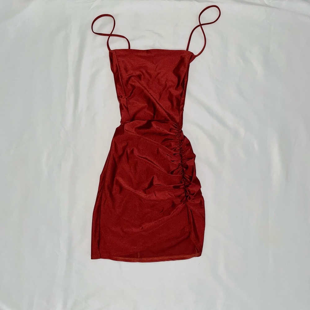 Burnt orange Dress